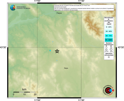 Mappa comuni con almeno 3 questionari