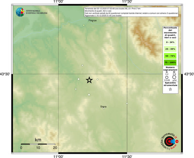 Mappa comuni con almeno 3 questionari