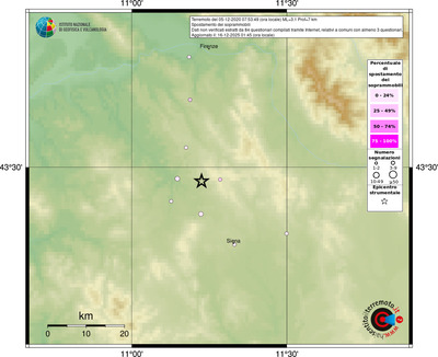 Mappa comuni con almeno 3 questionari