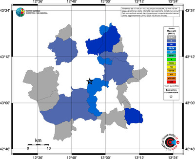 Mappa MCS - territori comuni