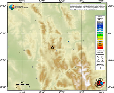 Mappa MCS - località