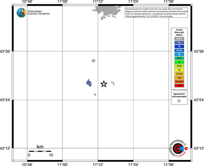 Mappa MCS - territori località