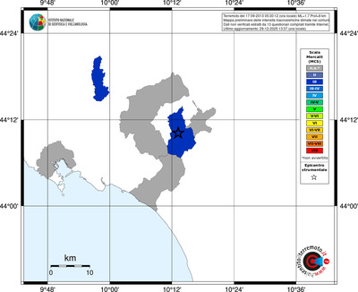 Mappa MCS - territori comuni