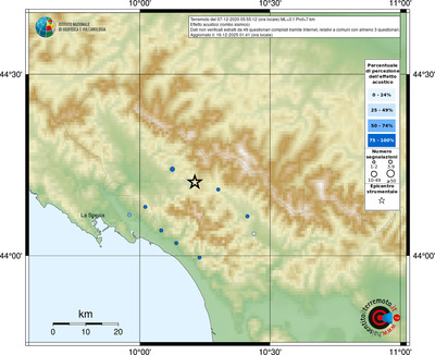 Mappa comuni con almeno 3 questionari