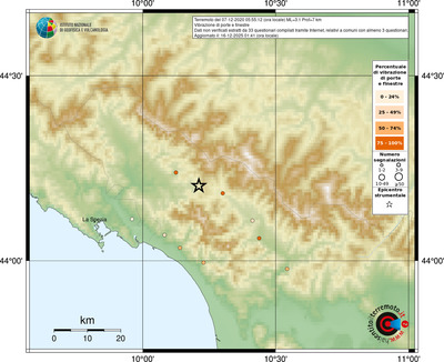 Mappa comuni con almeno 3 questionari