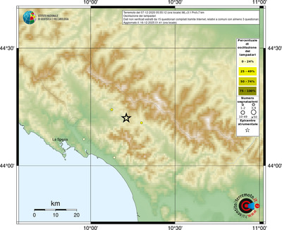 Mappa comuni con almeno 3 questionari