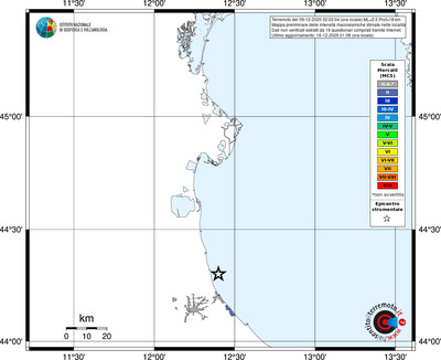 Mappa MCS - territori località