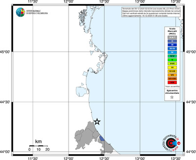 Mappa MCS - territori comuni
