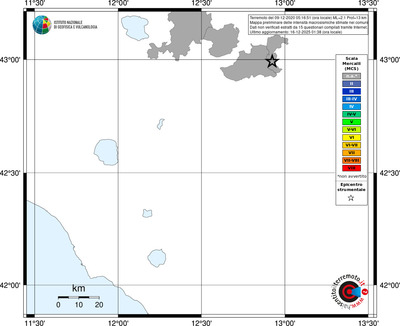 Mappa MCS - territori comuni