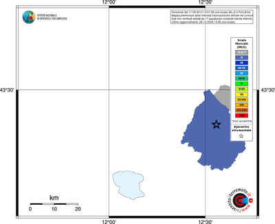 Mappa MCS - territori comuni