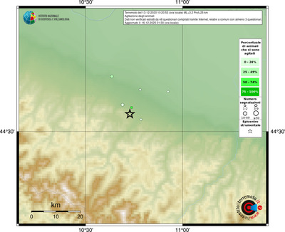 Mappa comuni con almeno 3 questionari