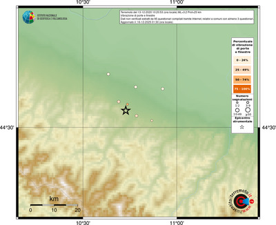 Mappa comuni con almeno 3 questionari