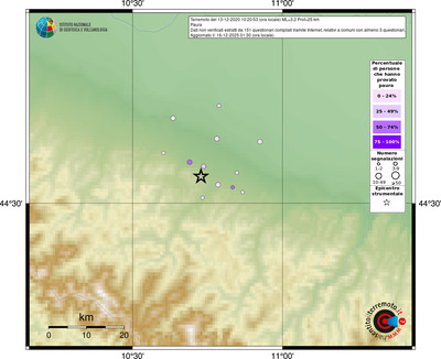Mappa comuni con almeno 3 questionari