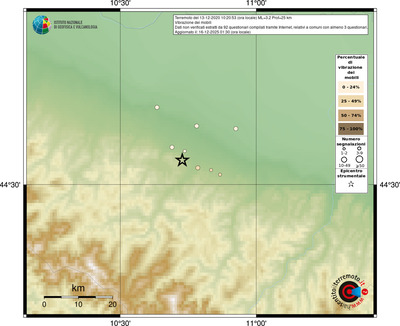 Mappa comuni con almeno 3 questionari