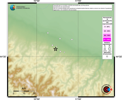 Mappa comuni con almeno 3 questionari