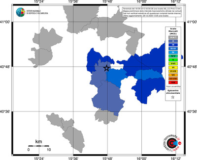 Mappa MCS - territori comuni