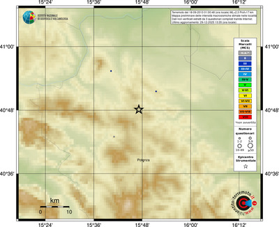 Mappa MCS - località