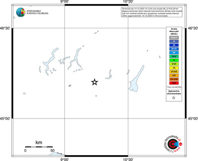 Mappa MCS - territori località
