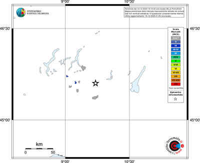 Mappa MCS - territori comuni