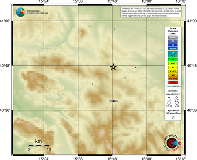 Mappa EMS - località
