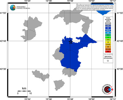 Mappa EMS - territori comuni