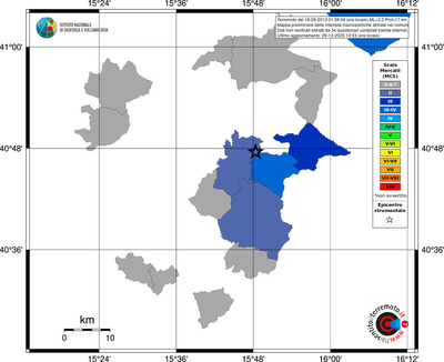 Mappa MCS - territori comuni