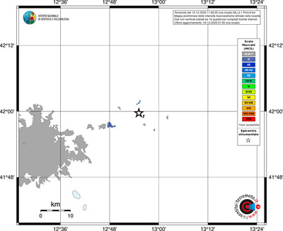Mappa MCS - territori località