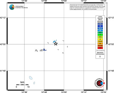 Mappa MCS - territori località