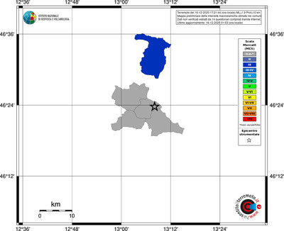 Mappa MCS - territori comuni