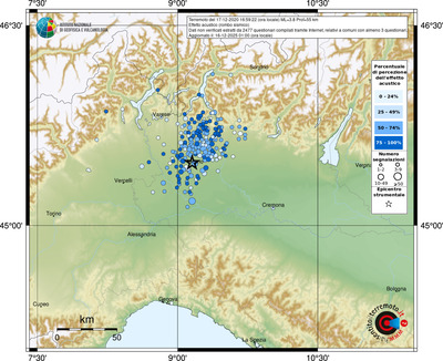 Mappa comuni con almeno 3 questionari
