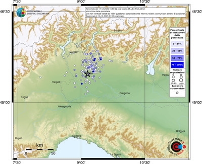 Mappa comuni con almeno 3 questionari