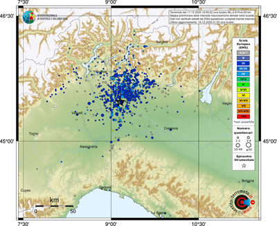 Mappa EMS - località