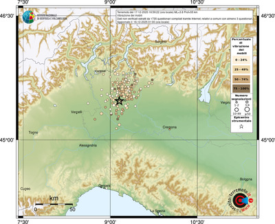 Mappa comuni con almeno 3 questionari