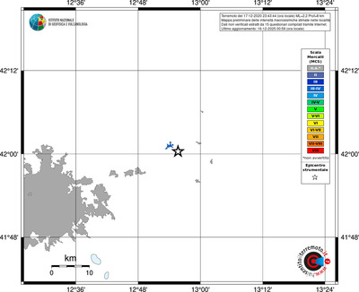 Mappa MCS - territori località