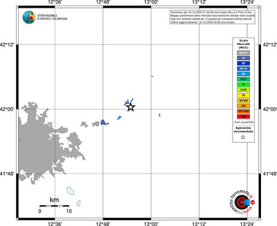 Mappa MCS - territori località