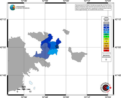 Mappa MCS - territori comuni