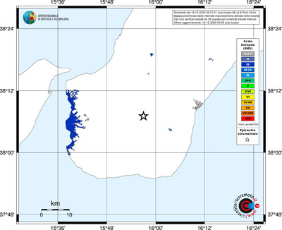 Mappa EMS - territori località