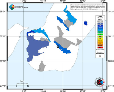 Mappa MCS - territori comuni