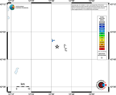 Mappa MCS - territori località