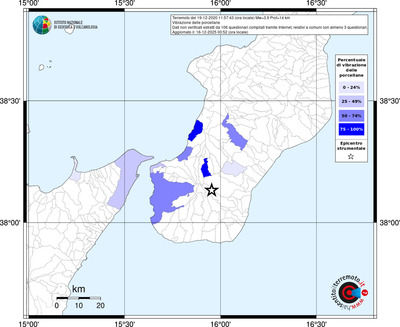 Mappa territorio comunale con almeno 3 questionari