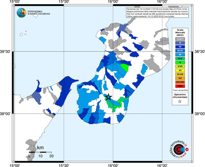Mappa MCS - territori comuni