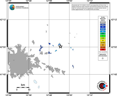 Mappa MCS - territori località