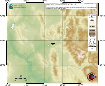 Mappa comuni con almeno 3 questionari