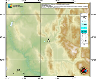 Mappa comuni con almeno 3 questionari