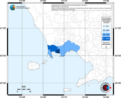 Mappa territorio comunale con almeno 3 questionari