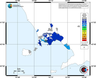 Mappa MCS - territori località