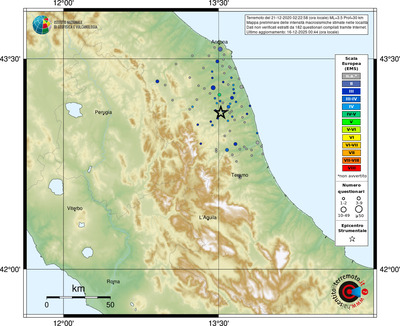 Mappa EMS - località