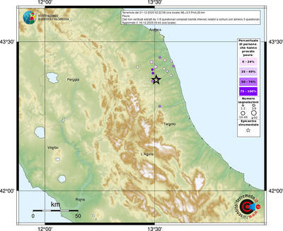 Mappa comuni con almeno 3 questionari
