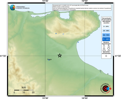 Mappa comuni con almeno 3 questionari