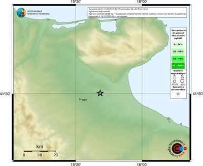 Mappa comuni con almeno 3 questionari